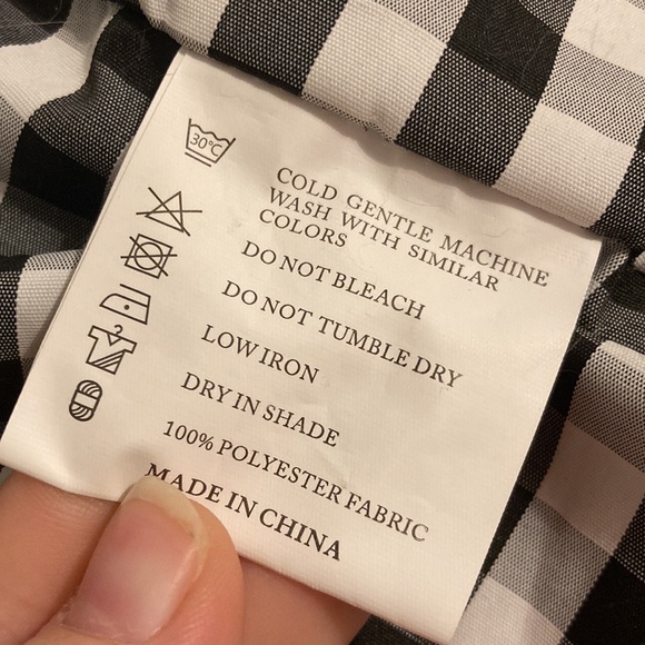 Tomkas Grey And Checkered Dog Sling Carrier - Picture 10 of 10